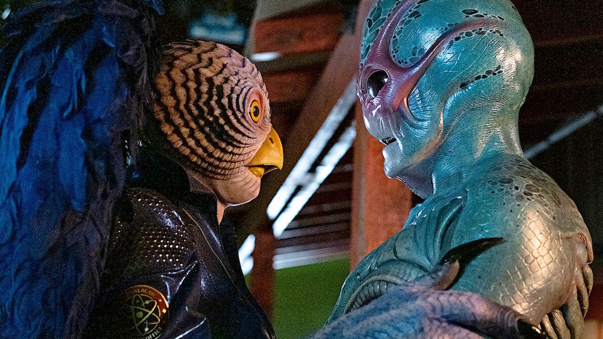 A still from Resident Alien season 3 (Image via Netflix)